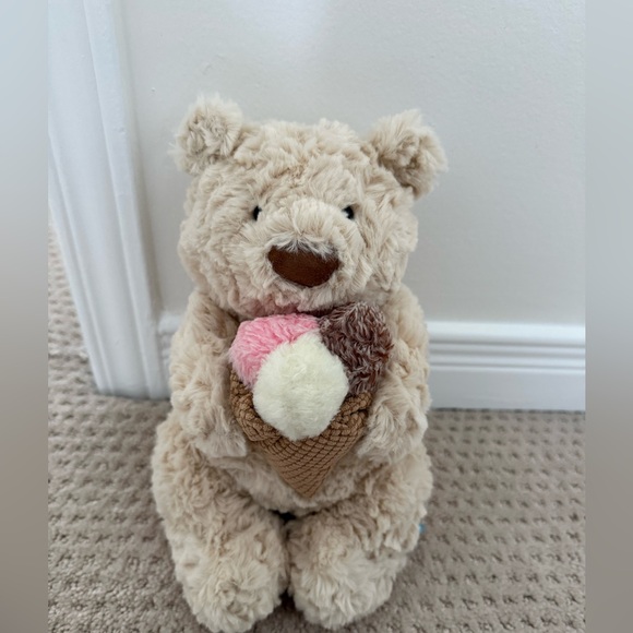 Jellycat Other - Bartholomew Bear Ice Cream 🍦 🐻 Jellycat